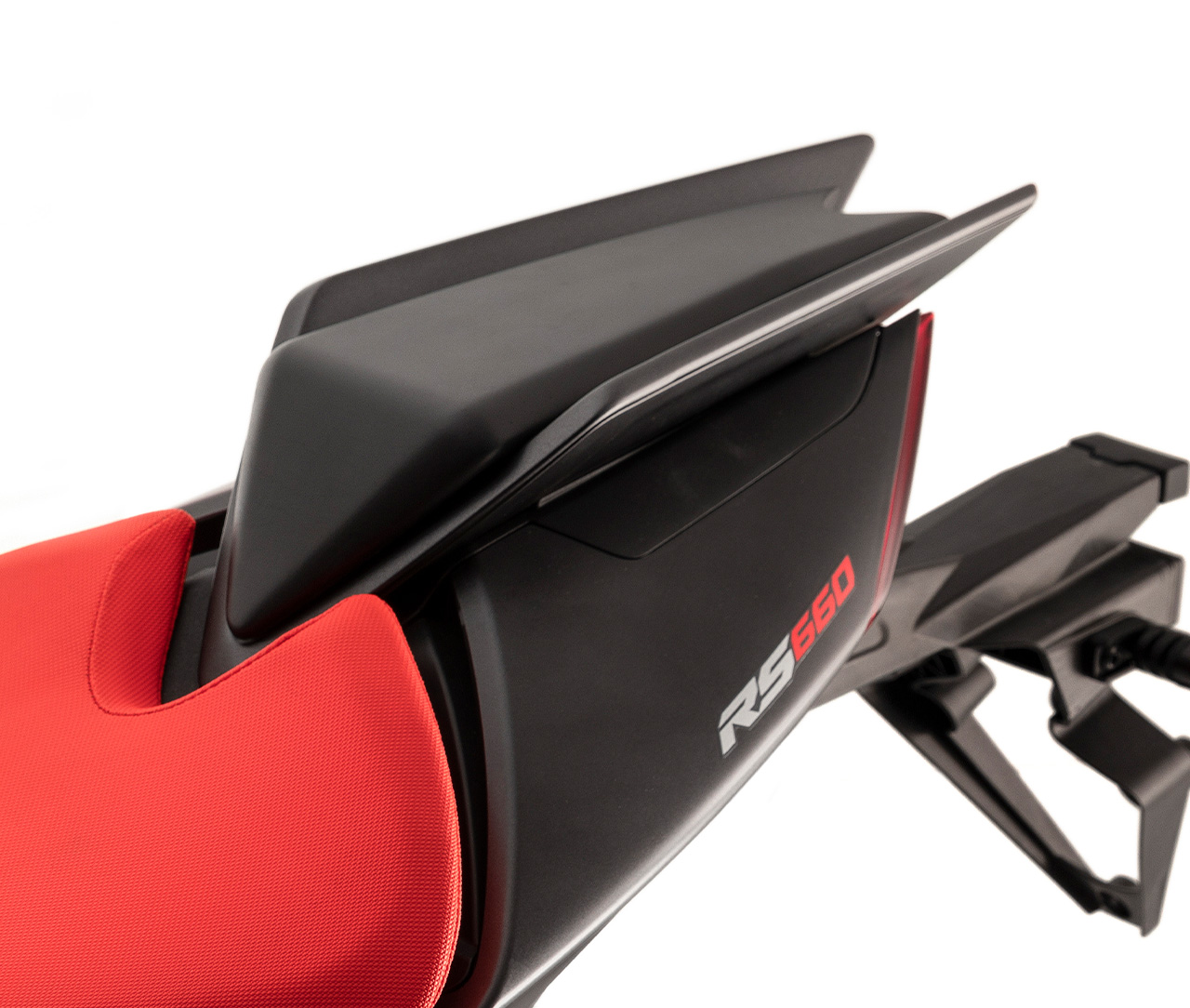 Soziussitz Abdeckung Apex Black für Aprilia RS 660