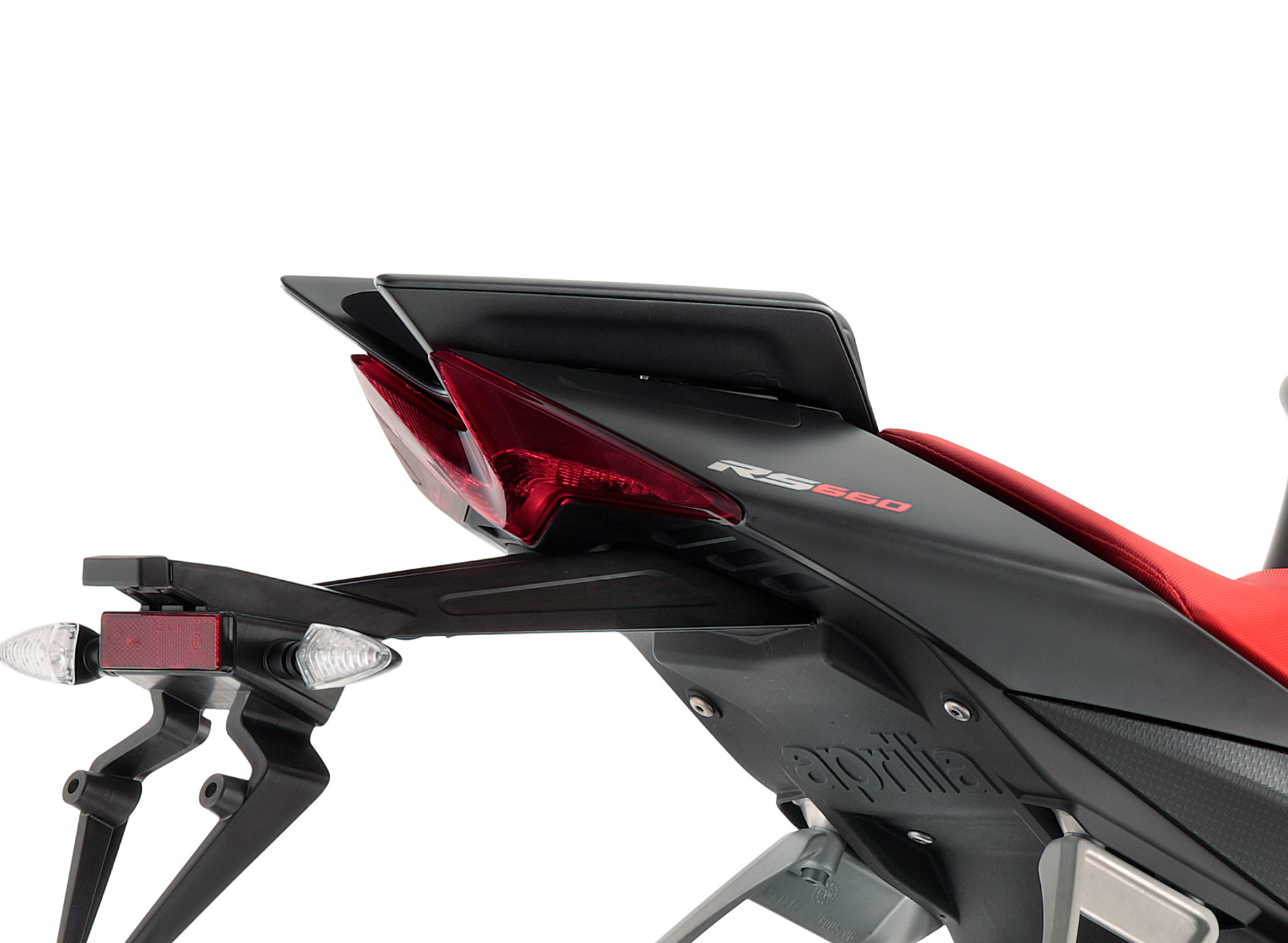 Soziussitz Abdeckung Apex Black für Aprilia RS 660