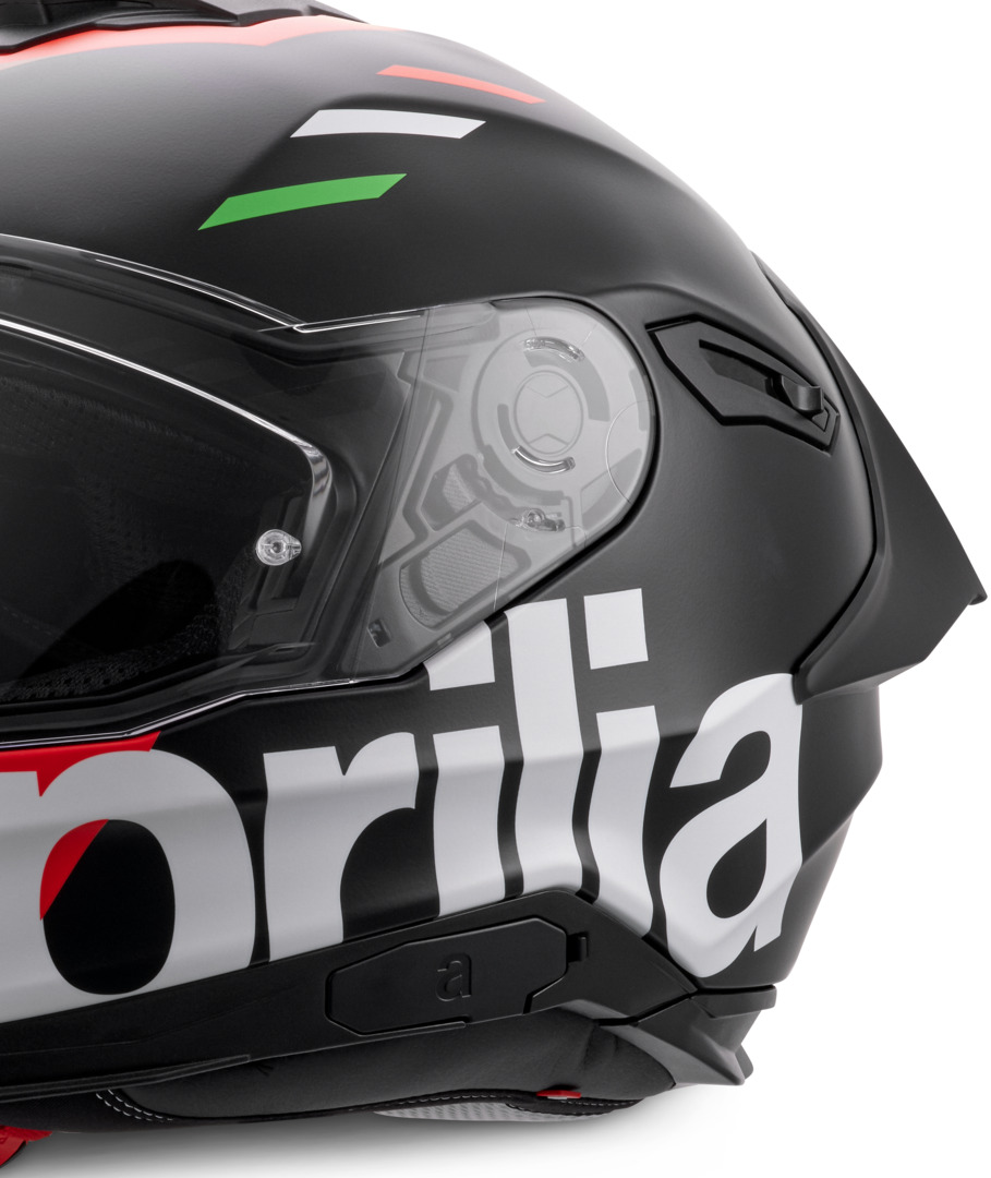 Aprilia Integralhelm Overtake schwarz matt