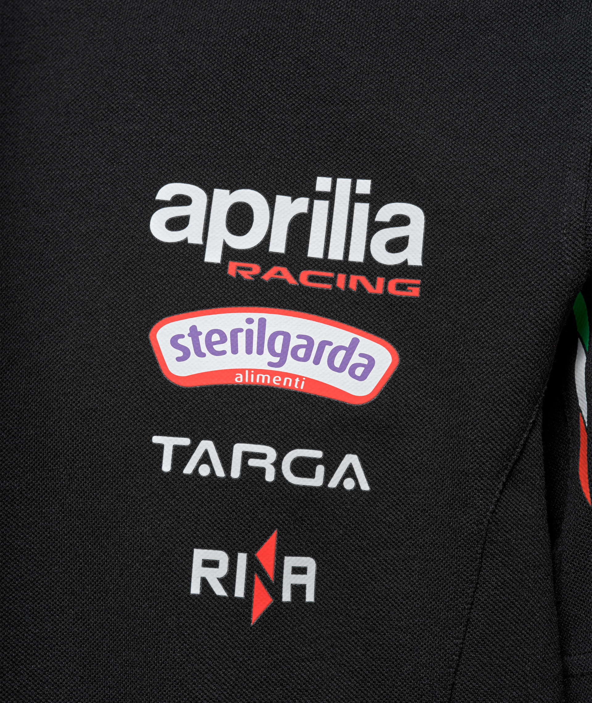 Aprilia T-Shirt Racing Team Replica 2026 Herren schwarz