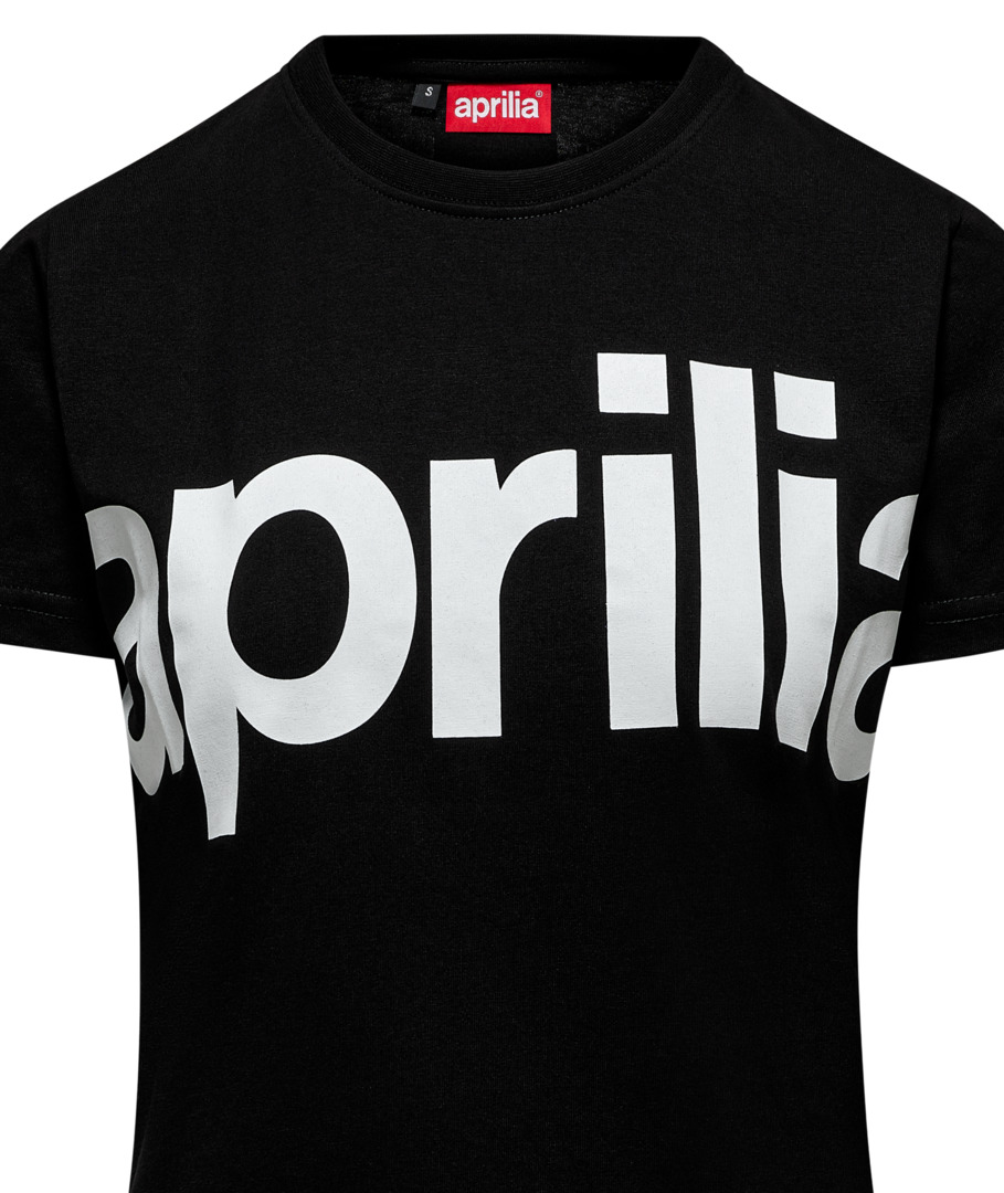Aprilia T-Shirt Damen schwarz