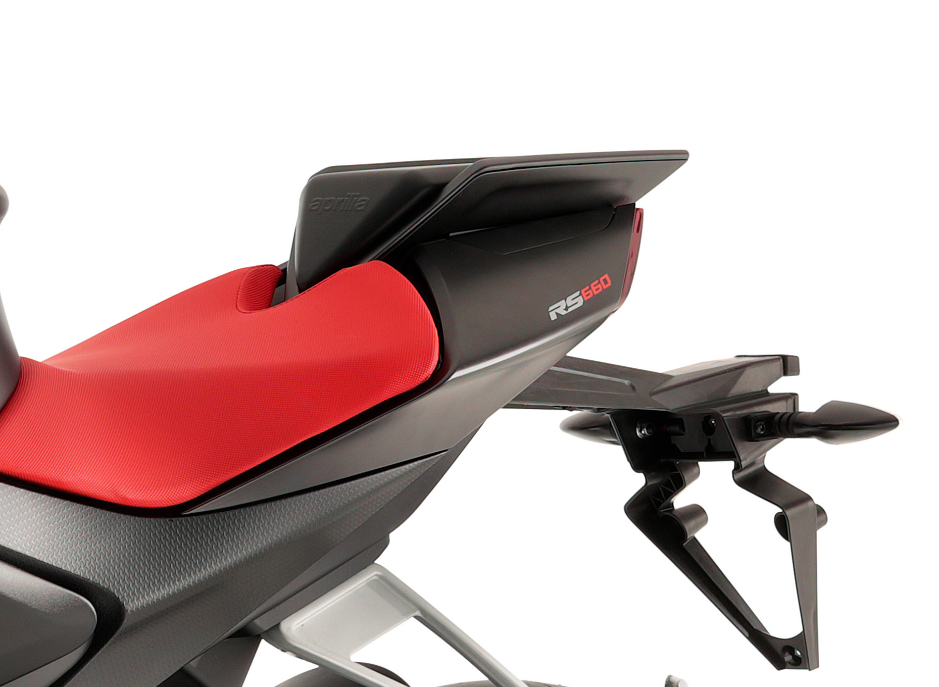Soziussitz Abdeckung Apex Black für Aprilia RS 660