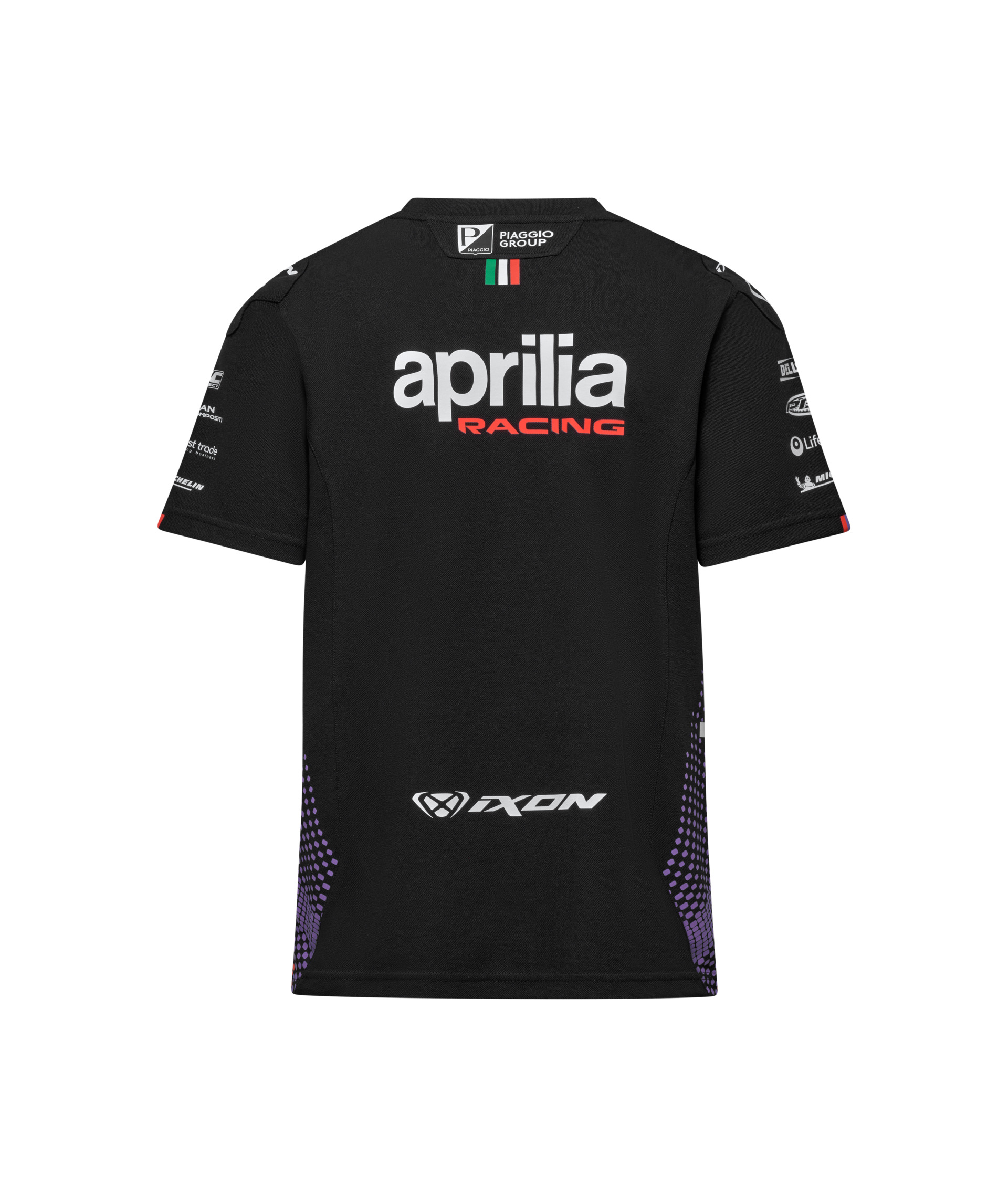 Aprilia T-Shirt Racing Team Replica 2026 Herren schwarz
