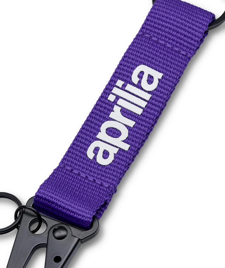 Aprilia Schlüsselanhänger violett