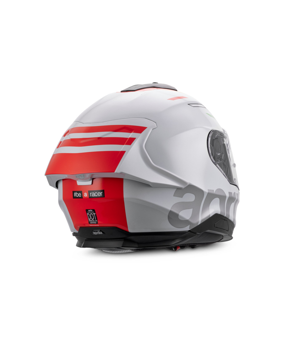 Aprilia Integralhelm Overtake weiß