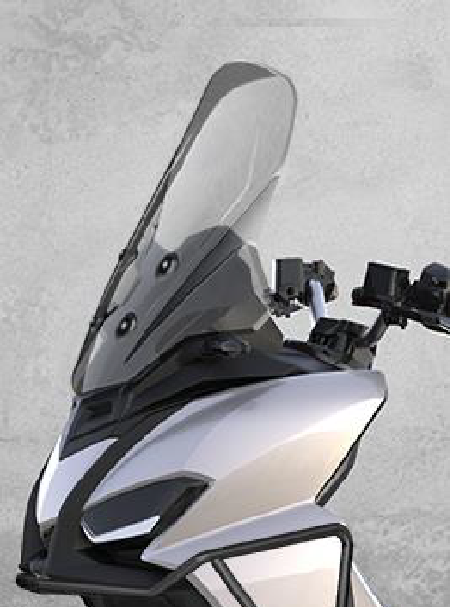 Windschutzscheibe klar mit Halterung für Aprilia SR GT 125 / 200