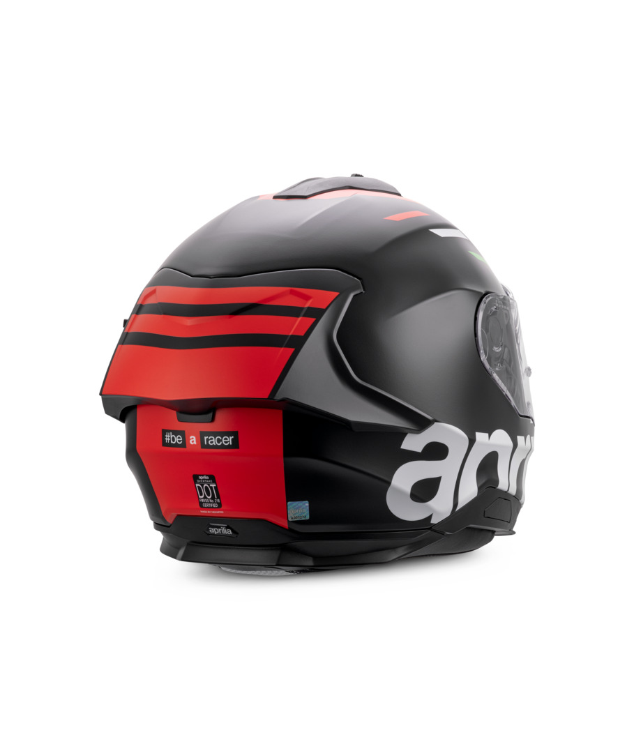 Aprilia Integralhelm Overtake schwarz matt